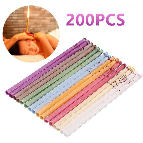 

electric nose & ear trimmers 200pcs treatment healthy care candles wax removal cleaner coning indiana therapy fragrance candling1