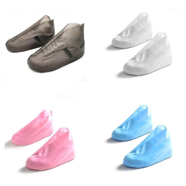 

rain covers waterproof shoes cover reusable tpu slip-resistant boot men women cover1
