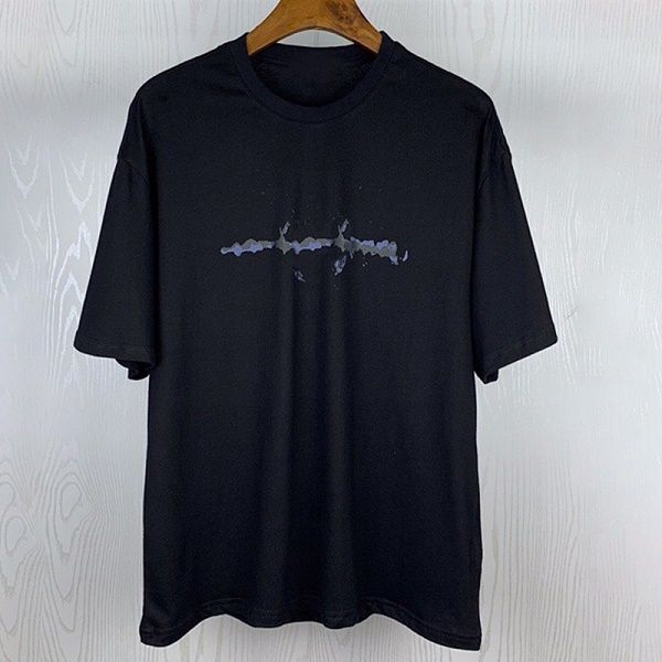 

men fashion summer short sleeved new men and women casual loose t shirt size m-xxl, White;black