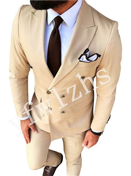 

custom-made double-breasted groomsmen peak lapel groom tuxedos men suits wedding/prom/dinner man blazer(jacket+pants+tie) t311, Black;gray