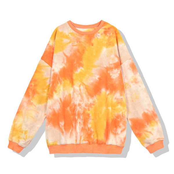 

new 2021 winter female 3d tie dye hoodies with long sleeve cord streetwear printed pullover y434 qg8x o66y, Black