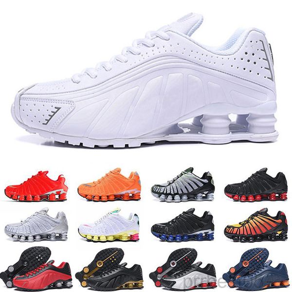 

shox tl outdoor trainers casual shoes 301 black red triple silver og r4 volt pink neymar mens womens sneakers lkc7