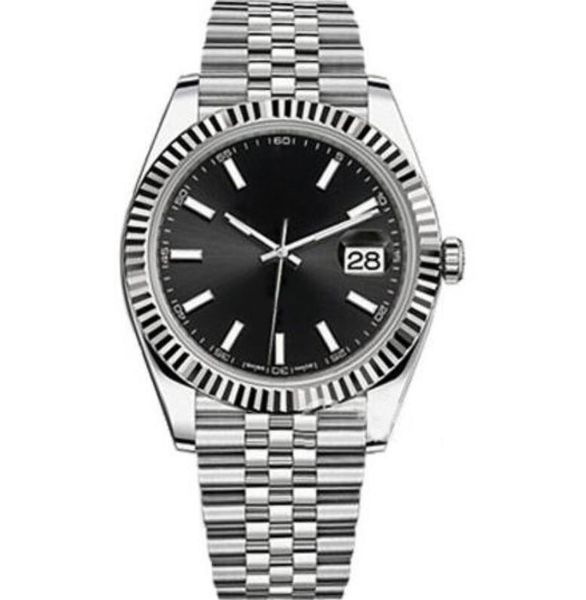 

sapphire crystal 41mm black dial fashion mens watches master automatic mechanical movement man watch diamond date men wristwatches, Slivery;brown