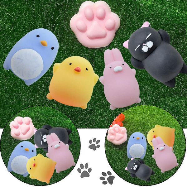 

симпатичные mochi cat zequeze electuring fun kawaii toy flight ressever декор 2021 рождественский подарок для детей baby jllxwo, Black