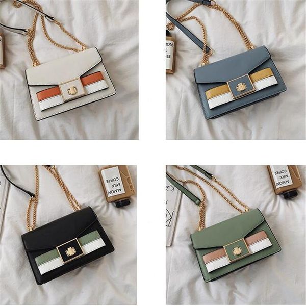 

2021 new crossbody bag korean version of the wild shoulder bag chain small square handbag