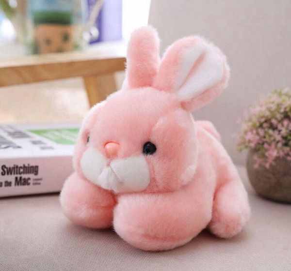 

15cm 20cm kawaii cute pink rabbit animals rabbits stuffed plush toys for baby girls birthday gifts wmtchm
