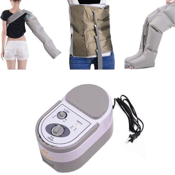 

new air pressure massaging machine whole body massager release edema varicosity myophagism body with arm and leg sleeve waist1