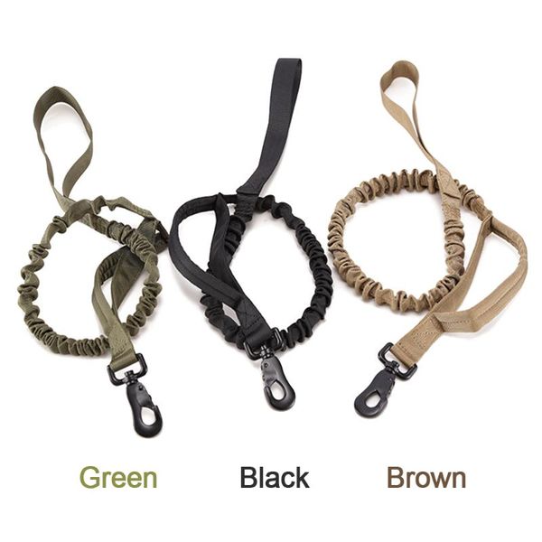 

tactical bungee dog leash cat dog pet leash elastic leads rope training leashes collars supplies shepherd