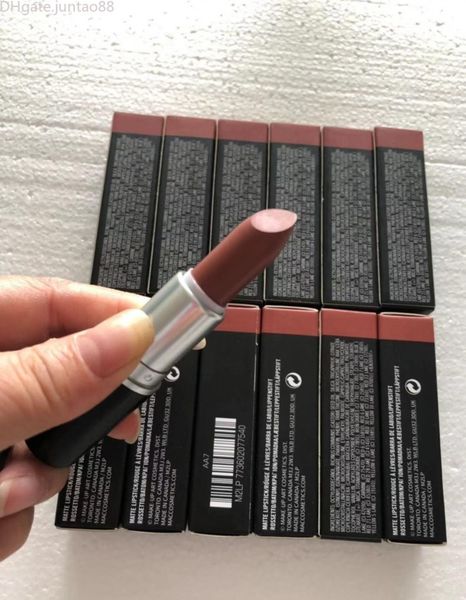 

arrival brand velvet teddy lipsticks m makeup matte lipstick for women cosmetics box with english name dhl fast shipping