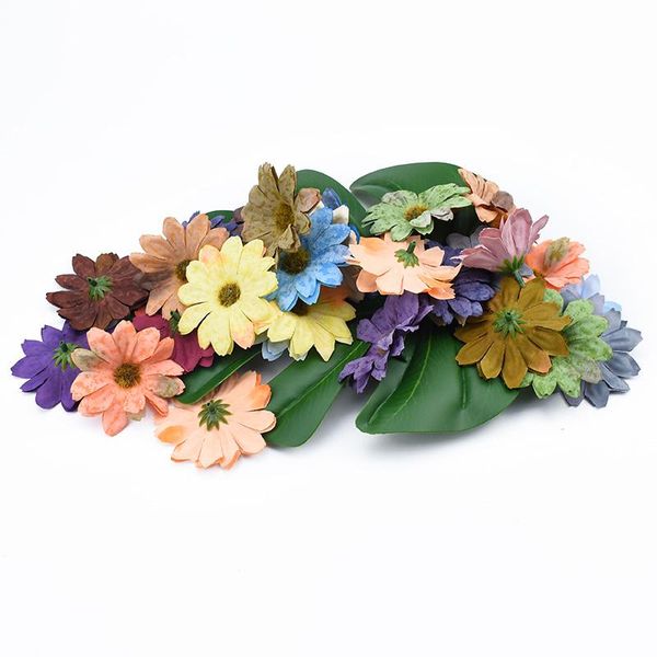 

10 30 silk daisy home decoration accessories wedding decorative flowers wall fake gerbera diy gift box artificial flowers jllafq