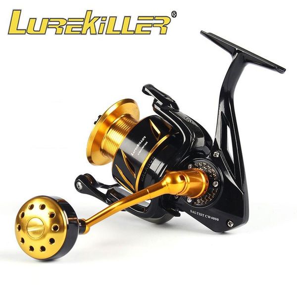 

baitcasting reels lurekiller full metal spinning reel fishing saltwater jigging 35kg drag power made in japan