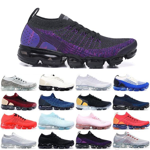 

2021 vapores fk moc 2.0 mens casual shoes fly 3.0 knit black white air cushion womens sneakers be true sports run trainers tn d-zw