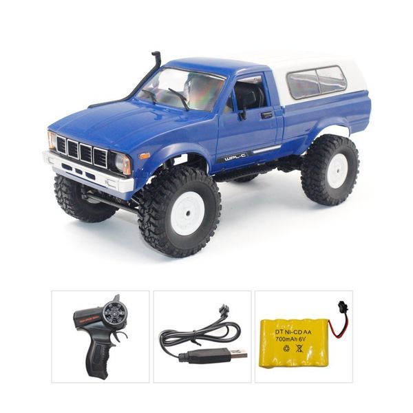 

b-14 1/16 2.4ghz rc crawler off-road military truck car with headlight rtr automatic vehicle toys car for children gifts 201126