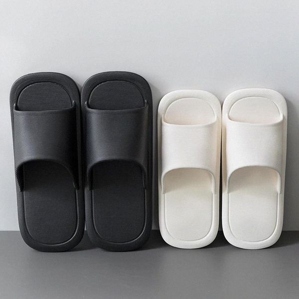 

summer indoor slippers brand designers women breathable bathroom house shoes nonslip light comfortable black white home shoes #rm77