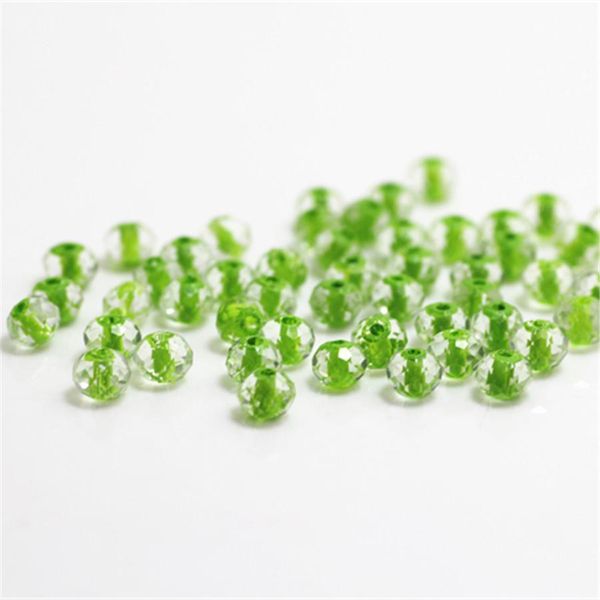 

isywaka 50 шт. 6 мм черный внутри хрустальные бусы ронденцель камень ювелирных украшений выводы ювелирных изделий кисточка серьги стеклянный