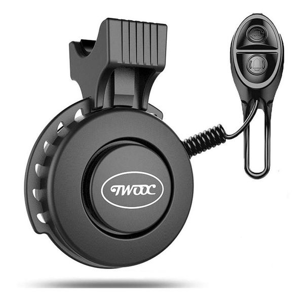 

new 1pcs usb rechargeable waterproof electronic bicycle horn loud volume cycling handlebar electric bike ring mini ala bbyjua