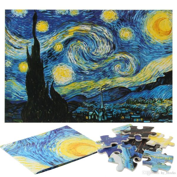 

decompression puzzle 1000 pieces of paper puzzle intelligence creative toys cartoon animation landscape jigsaw puzzle