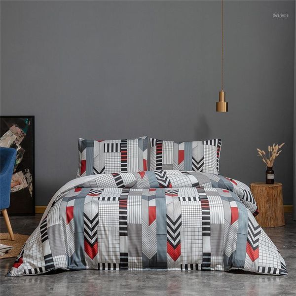 

duvet cover king size with pillowcase striped bed covers for adults housse de couette bed linen eruo duvet cover1