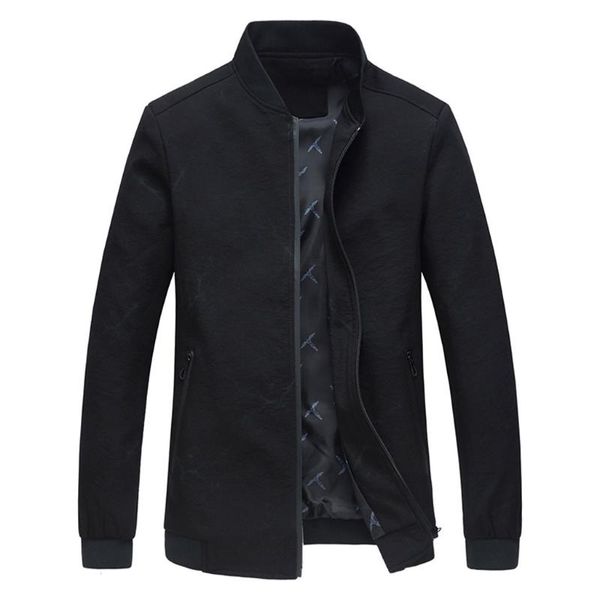 

new product men's autumn winter classic casual outwear pure color zipper breathable coat fashion style fashion, Black;brown
