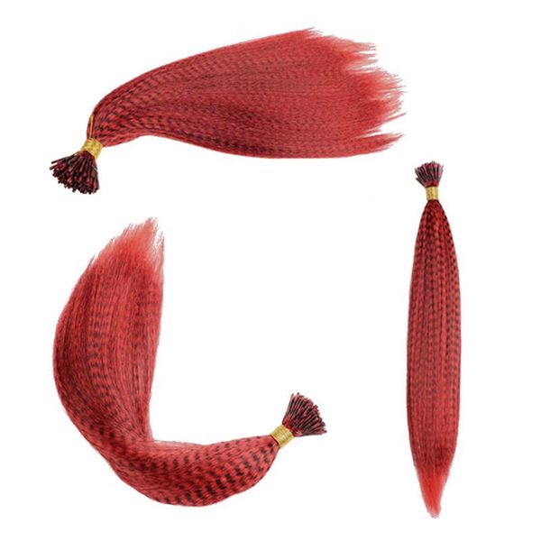 

16 inch long 10pcs lot synthetic feather hair extensions colorful synthetic feathers for hair extensions party bbydoi