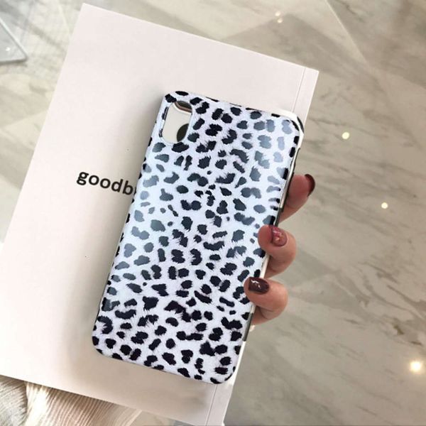 

phone suitable for leopard print xs max mobile 8plus / 7 fall proof 6 soft case xr fashion girl q69p