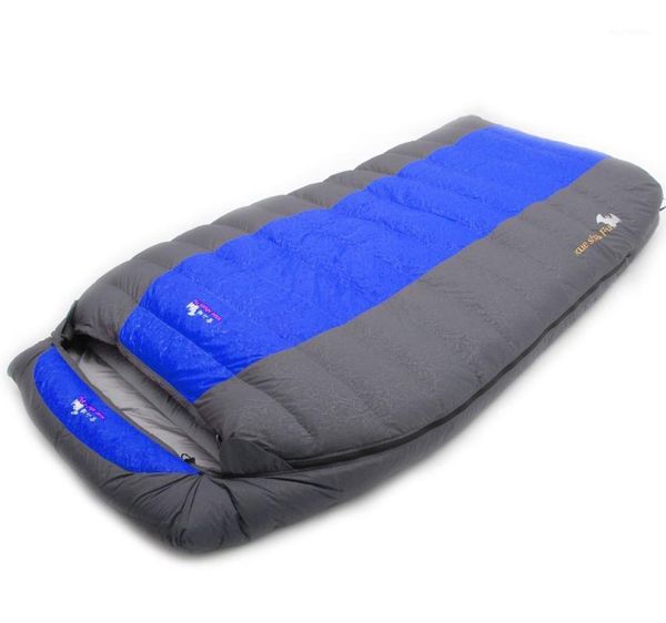 

sleeping bags xueshanfu 2 person use 2500g/3000g duck down filling warm comfortable camping bag uyku tulumu1