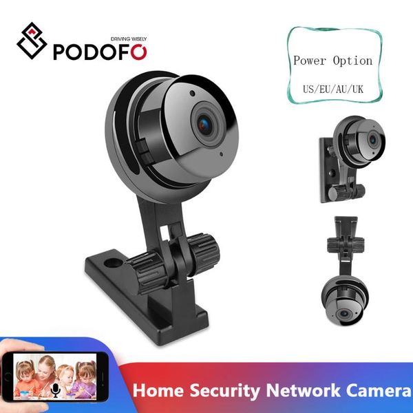 

podofo wireless mini wifi 720p ip camera cloud storage infrared night vision smart home security baby monitor network camera