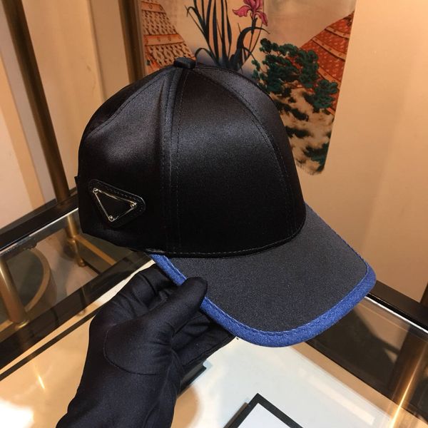 

2020 new classic european and american fashion inverted triangle baseball cap for men and women nylon four seasons waterproof cap, Blue;gray