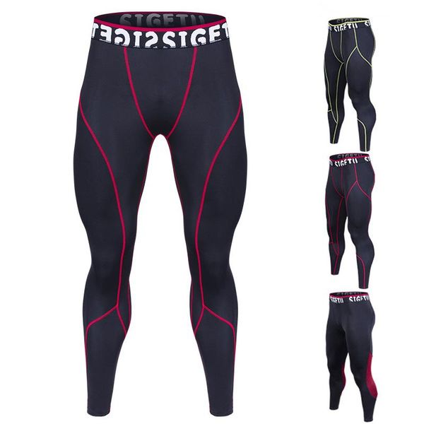 

мужчины спорт гетры бег брюки лосины спорт беговая мужской gym фитнес брюки quick dry брюки тренировки обучение йога sweatpants, Black;blue