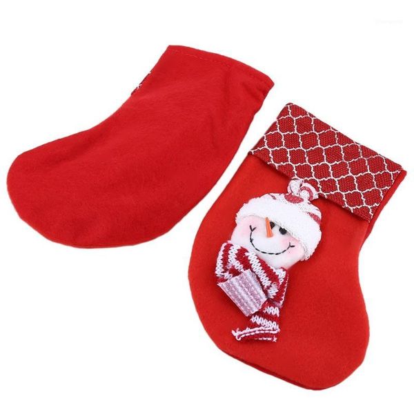 

christmas snowman stocking, candy, dinnerware, presents gift bag, 20pcs1