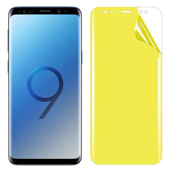 

for galaxy s9 soft tpu full coverage front screen protector