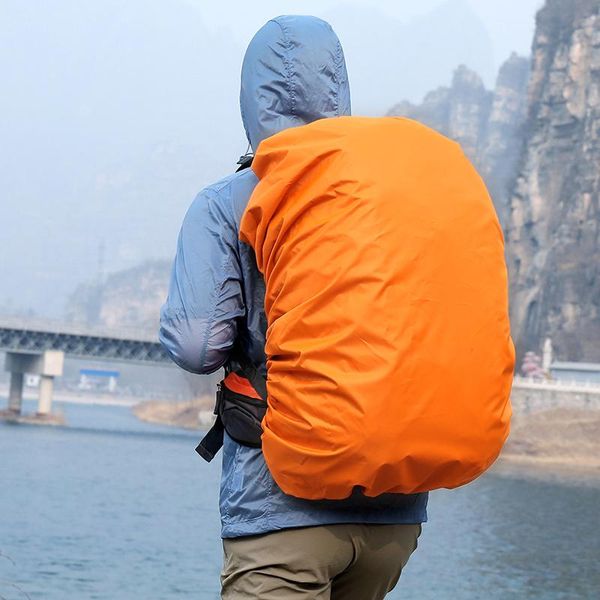 

outdoor bags 20-80l waterproof backpack rain cover sport knapsack camping hiking climbing cycling bag pack rucksack rainproof coating