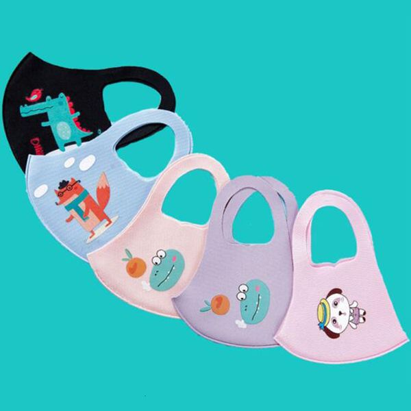 

kids fashion washable face soft ice silk dust-proof children anti dust mask summer thin breathable masks