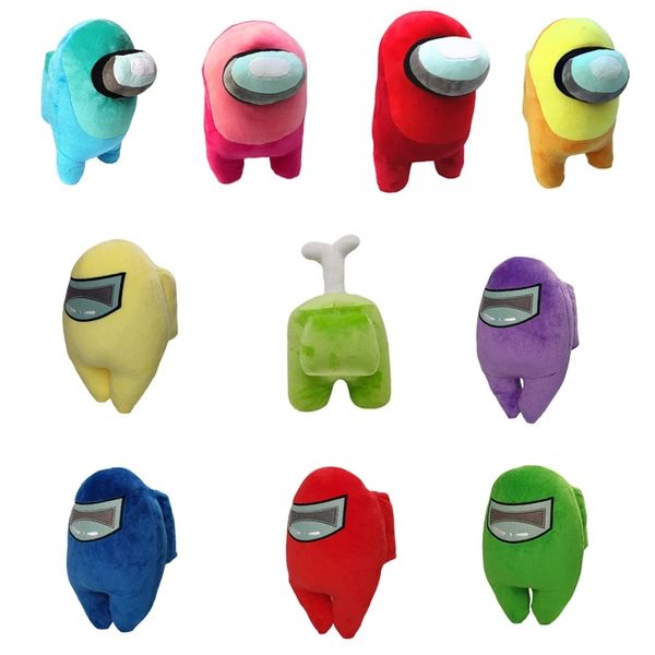 

10cm soft among us plush toy multi colors kawaii stuffed doll festival party supplies cute red small among us plushie children gift