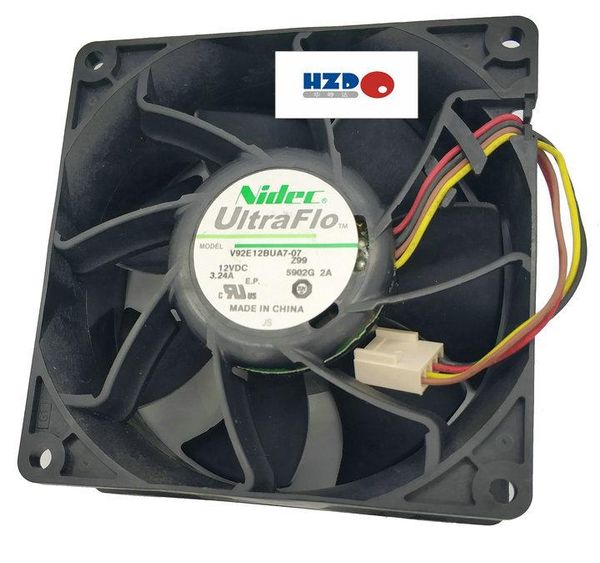 

for nidec original 92*92*38mm 12v 3.24a v92e12bua7-07 computer cooling fan hzdo