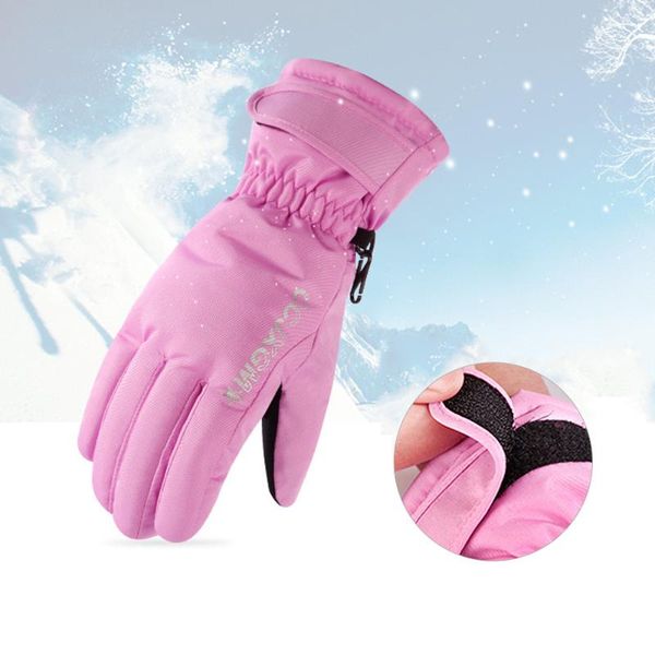 

women ski snow gloves warm motorcycle snowboard winter outdoor waterproof windproof cycling gloves