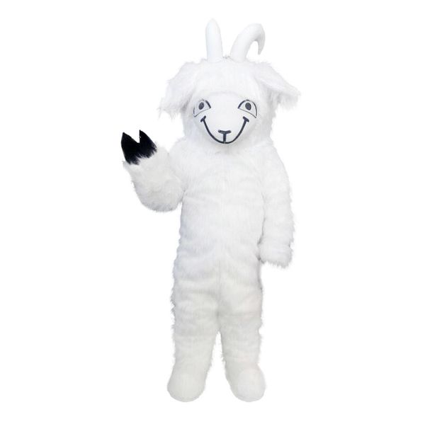 

goat sheep long hair mascot costumes cartoon character sz 100% real picture223, Red;yellow