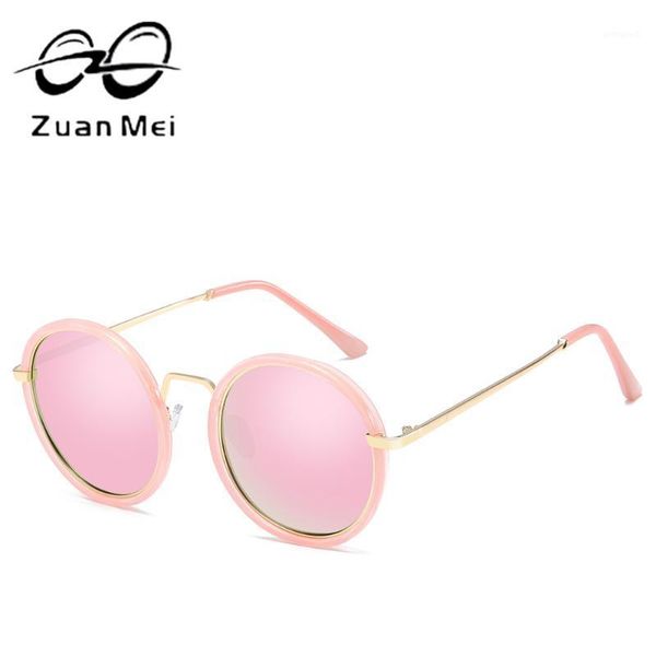 

sunglasses brand man generic fashion mirror round retro gray and gentle women's glasses polarized woman zmw141, White;black