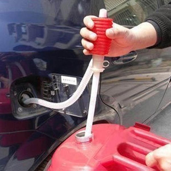 

plastic car parts hand syphon hose transfer pump durable petrol diesel fuel oil water liquid portable tool car accessories h wmtafc