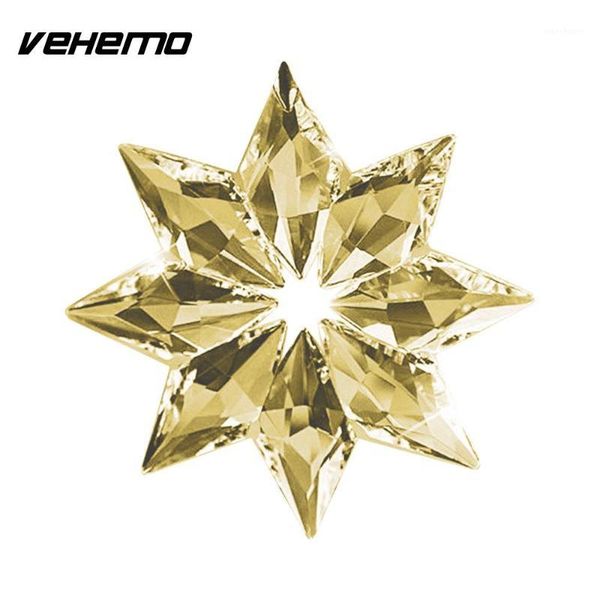 

christmas clear crystal acrylic snowflake car pendant ornament accessory1