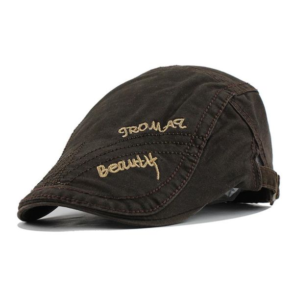 

flb] мода bese best hat casquette cap cop hats для мужчин и женщин козырьки sun hat gorras береты planas плоские шапки регулируемые sqclzw, Black;white