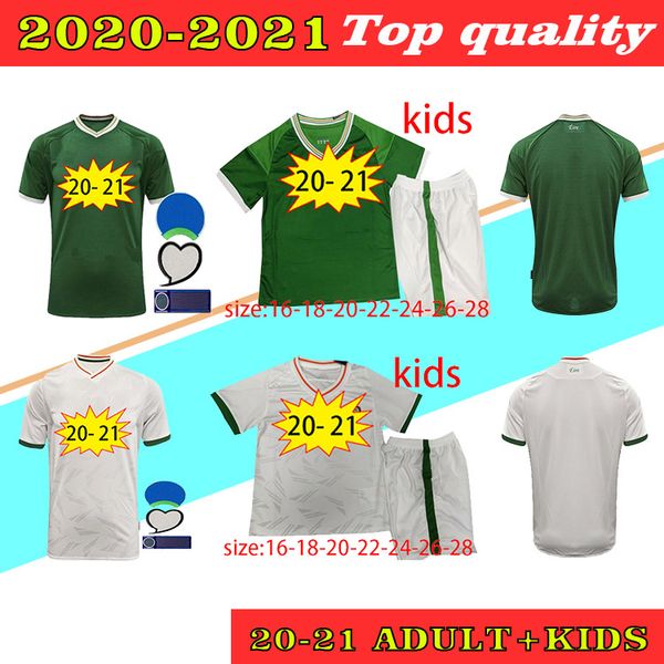 

20 21 ireland soccer jersey 2020 2021 home away republic of ireland national team thailand quality uniforms kids kit footbal, Black