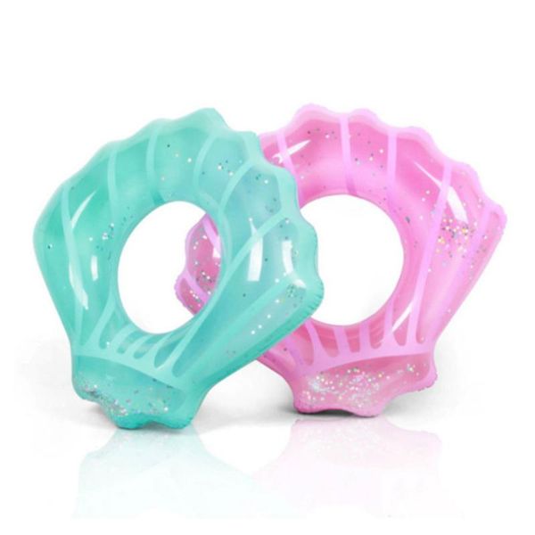 

shell inflatable swimming ring child circle swimming float kid party pool toys inflatable beach summer water play ring wmtkjm