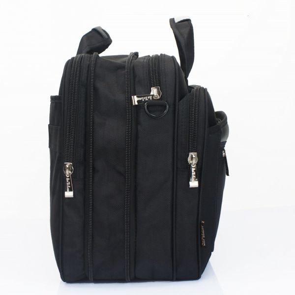 

capacity man's canvas comter oxford briefcase portable one shoulder msenger bus travel