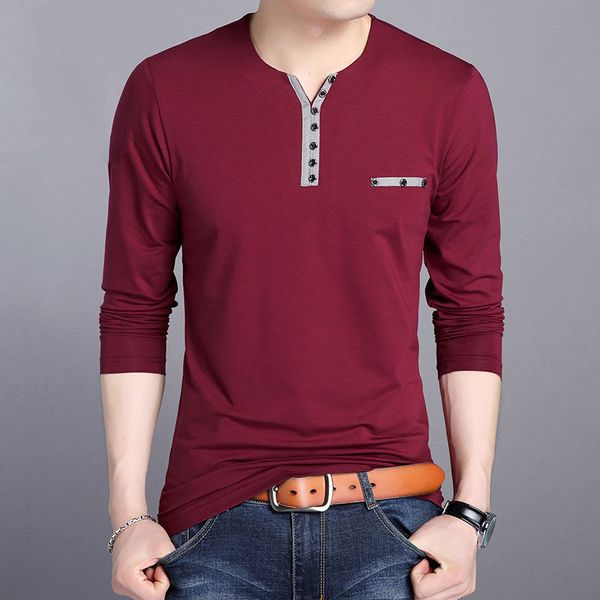 

2021 new quality men's clothes *most-asian size t-shirts m-4xl 5xl spring long sleeve tshirt xp6n, White;black