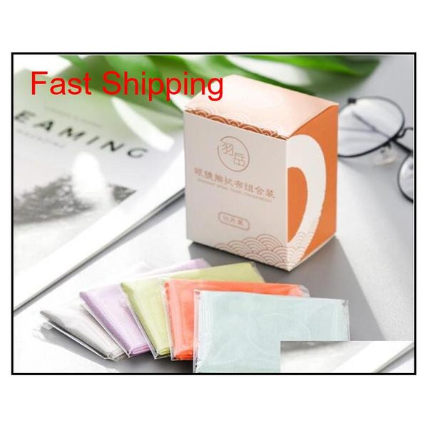 

multi-function household 5piece high-quality super-fine and thick glasses cleaning cloth muti-color function pil qylwmr queen66