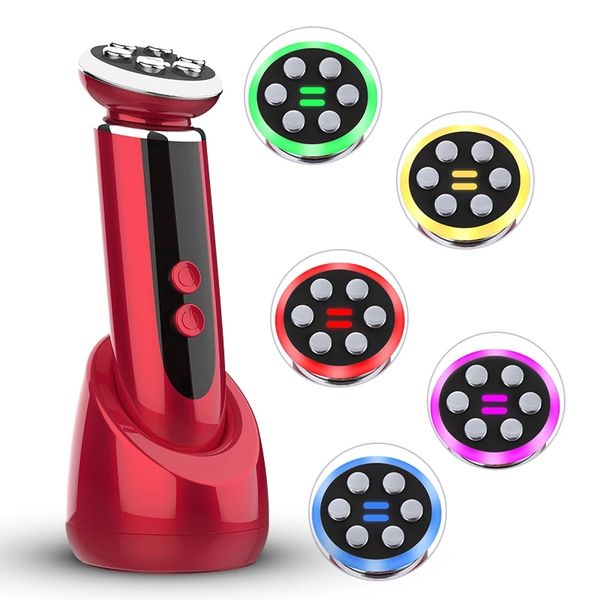 

cleaning massager for face skin care rf beauty device radio ems mesotherapy electroporation led pon facial instrument
