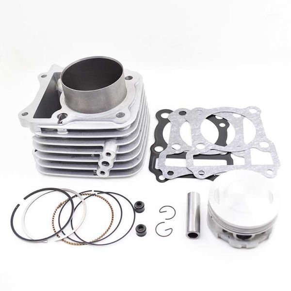 

engine assembly motorcycle cylinder kit 65.5mm big bore 165c'c for gn125 gs125 en125-2a en125hu flat piston modified egr k157fmi1