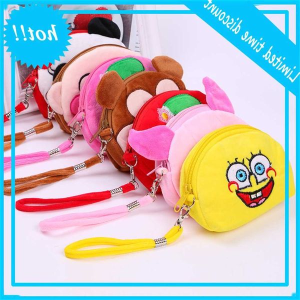 

new cute cartoon doll key wallet animal