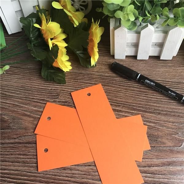 

100 шт. установить пустой мини крафт бумажный бирки с отверстием ручной росписью карты diy каракули карточки рождественские открытки поздрав